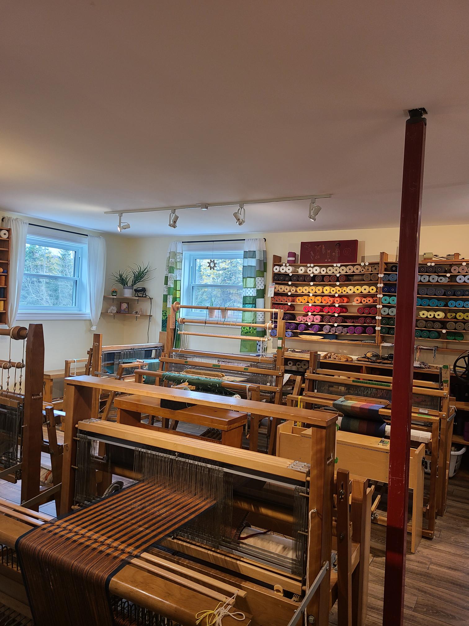 Maison Emmanuel-atelier tissage