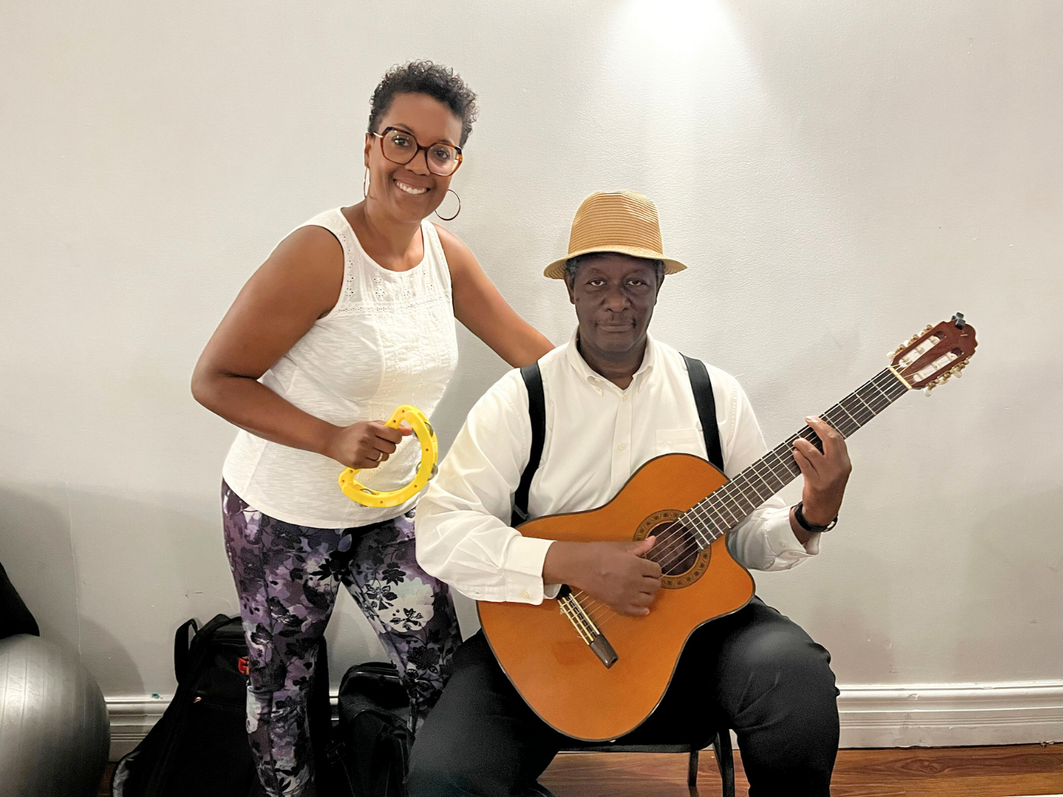 Georgia et musicien